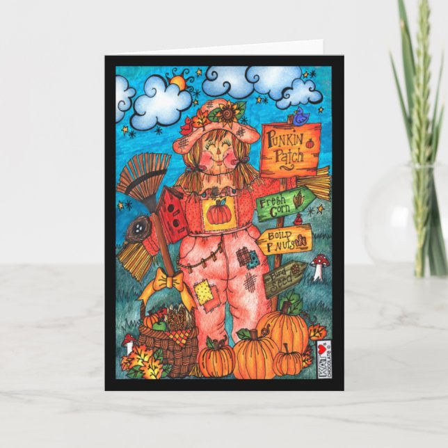 Tarjeta Lady Scarecrow (Anverso)