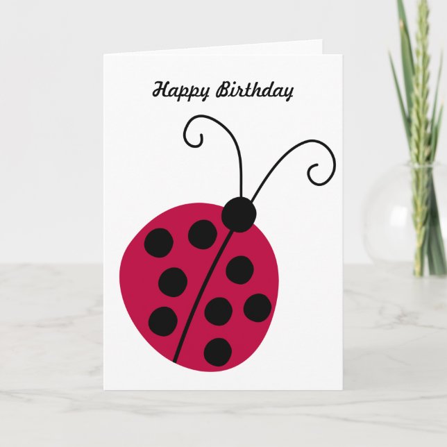 Tarjeta Ladybug (Anverso)