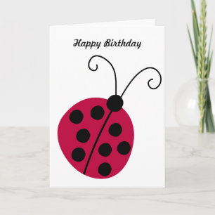 Tarjeta Ladybug