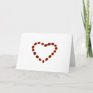 Tarjeta ladybugsheart