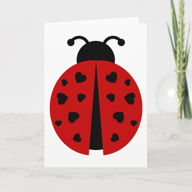 Tarjeta ladybugz. (Anverso)