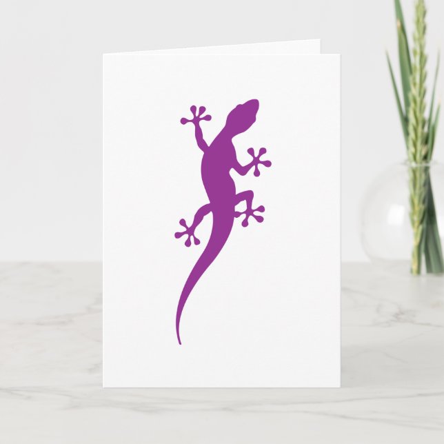Tarjeta Lagarto de Gekko (Anverso)