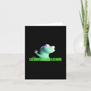 Tarjeta Lagarto Lagarto Lagarto Divertido Meme Viral Extra