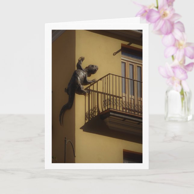 Tarjeta Lagarto Valenciano, Ciudad de Valencia (Orquídea)