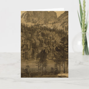 Tarjeta Lago alpino, Sierra Nevada
