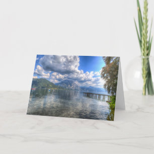 Tarjeta Lago Altmunster Austria