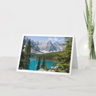Tarjeta Lago Canadá moraine