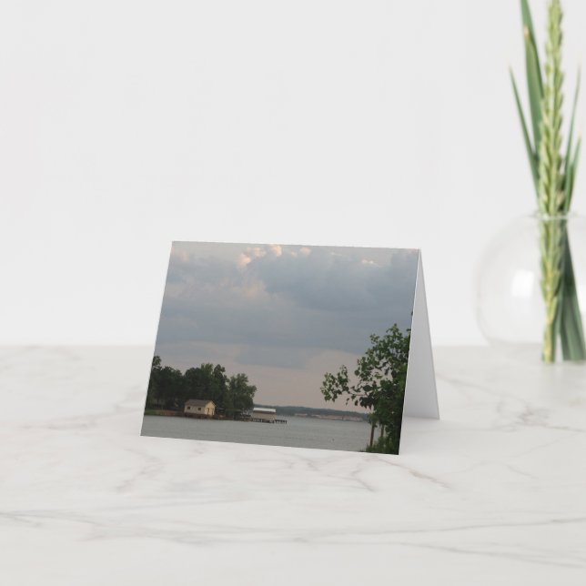 Tarjeta Lago Conroe (Anverso)