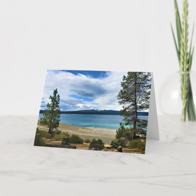 Tarjeta Lago Crescent, OR (Anverso)