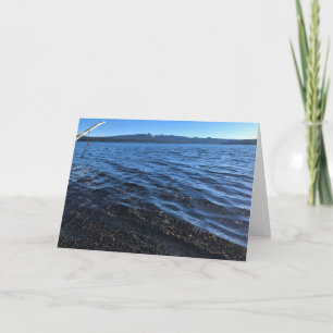 Tarjeta Lago Crescent, Oregón