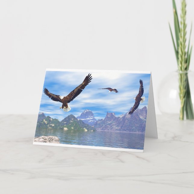 Tarjeta Lago de Eagles (Anverso)