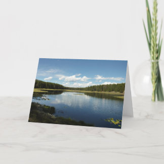 Tarjeta Lago de los Cisnes II en el Parque Nacional Grand