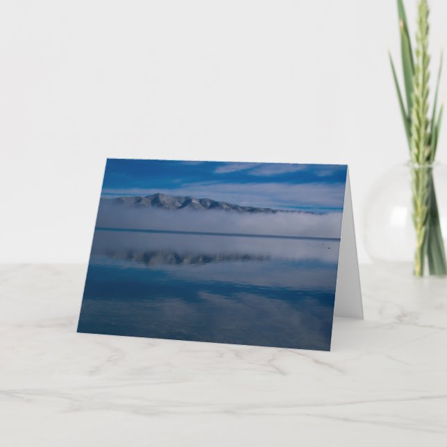 Tarjeta Lago de niebla (Anverso)