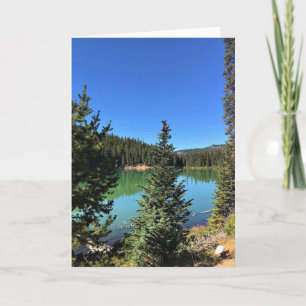 Tarjeta Lago del diablo, Oregón