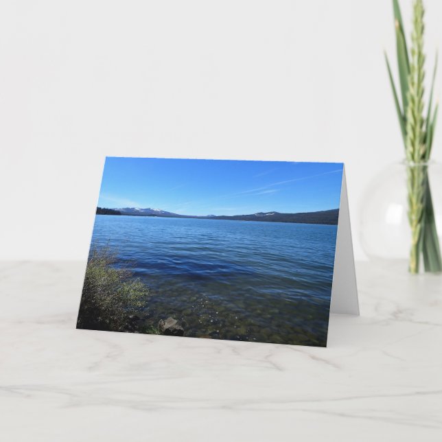 Tarjeta Lago Diamond, Oregón (Anverso)