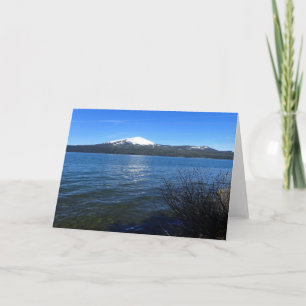 Tarjeta Lago Diamond, Oregón