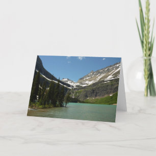 Tarjeta Lago Grinnell en el Parque Nacional Glaciar