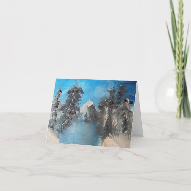 Tarjeta Lago Icy (Anverso)