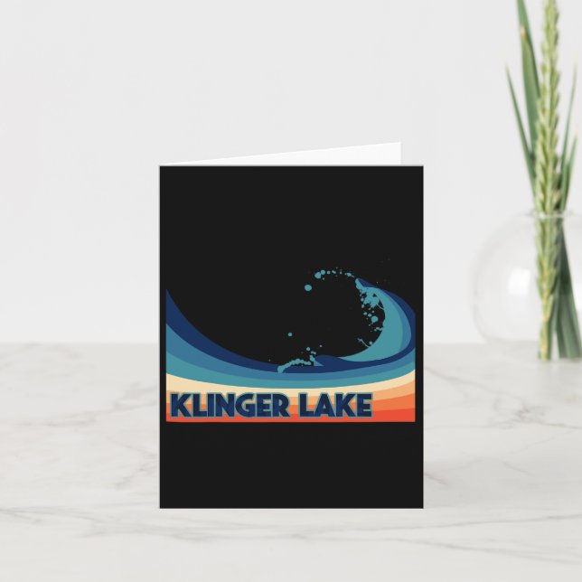 Tarjeta Lago Klinger  (Anverso)