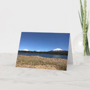 Tarjeta Lago Lava, Oregón