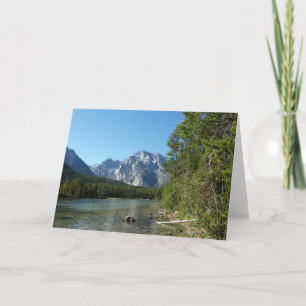 Tarjeta Lago Leigh en el Parque Nacional Grand Teton