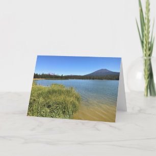 Tarjeta Lago Little Lava, Oregón