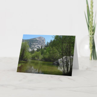 Tarjeta Lago Mirror I en el Parque Nacional Yosemite