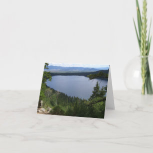 Tarjeta Lago Phelps I en el Parque Nacional Grand Teton