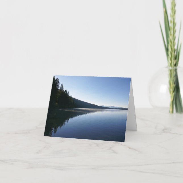 Tarjeta Lago Phelps II en el Parque Nacional de Grand Teto (Anverso)