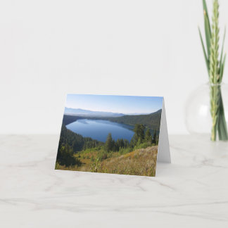 Tarjeta Lago Phelps III en el Parque Nacional Grand Teton