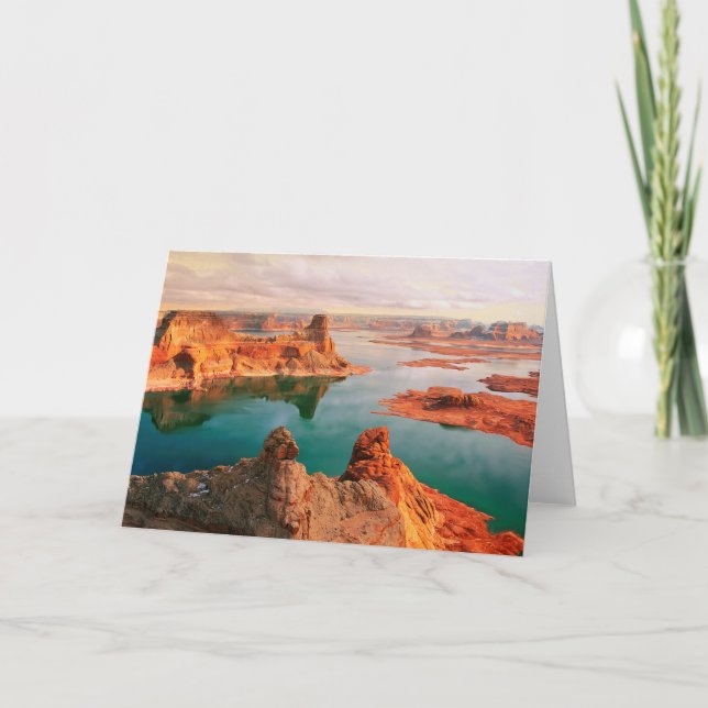 Tarjeta Lago Powell Arizona (Anverso)