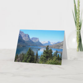 Tarjeta Lago Saint Mary