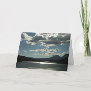 Tarjeta Lago Saint Mary I en el Parque Nacional Glaciar
