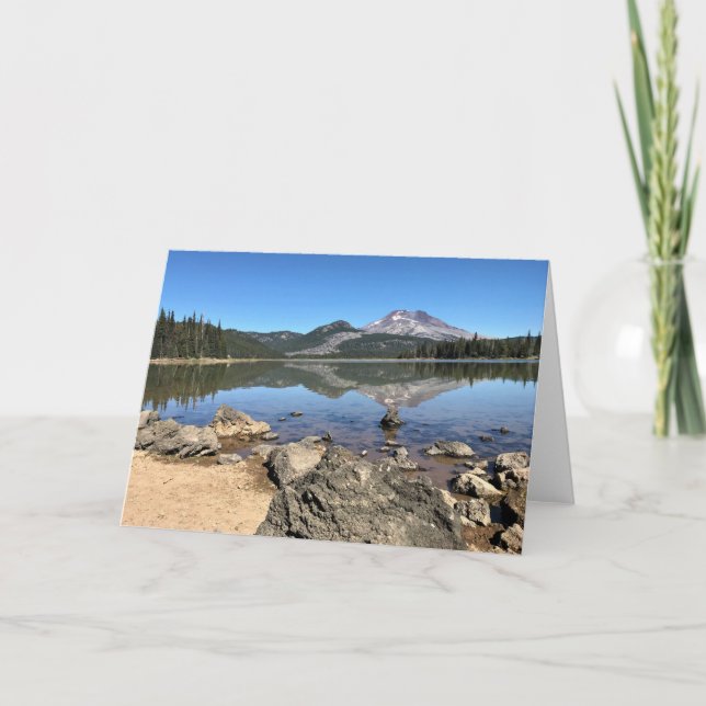 Tarjeta Lago Sparks, Oregon (Anverso)