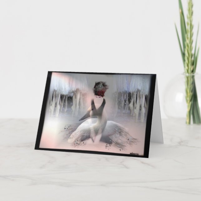 Tarjeta Lago swan (Anverso)