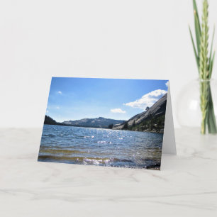 Tarjeta Lago Tenaya, Parque Nacional Yosemite, CA