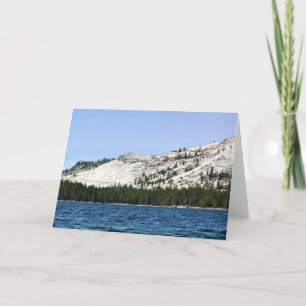 Tarjeta Lago Tenaya, Yosemite, California