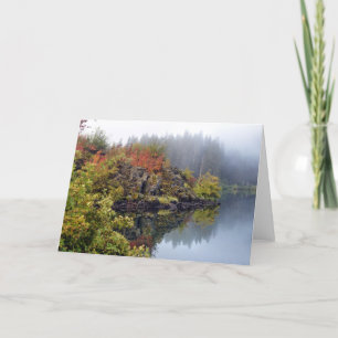 Tarjeta Lago transparente
