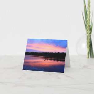 Tarjeta Lago Trout