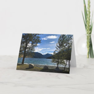 Tarjeta Lago Wallowa, Oregón