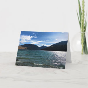 Tarjeta Lago Wallowa, Oregón