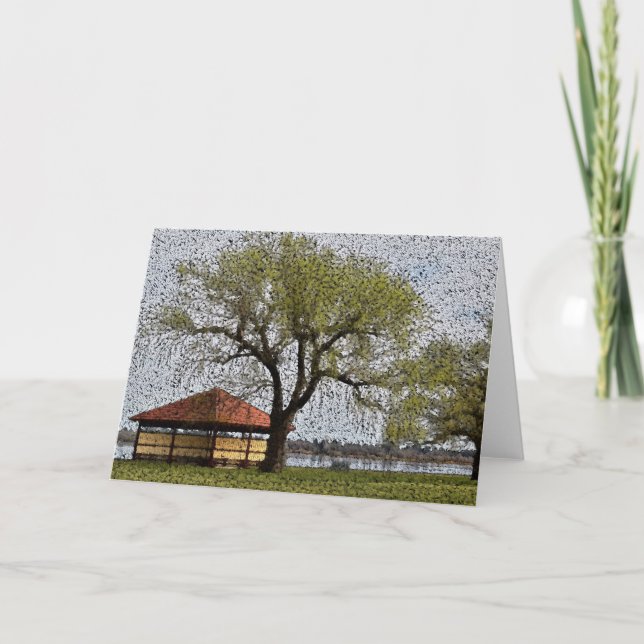 Tarjeta Lago Wendouree Pavilion Ballarat (Anverso)