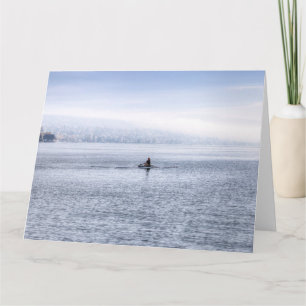 Tarjeta Lago Zurich Single Scull