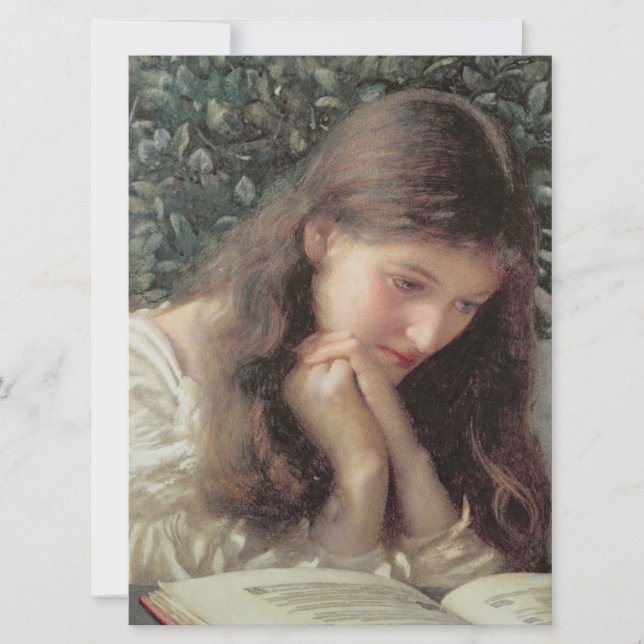 Tarjeta Lágrimas de ralentí (bella mujer llorando) (Anverso)