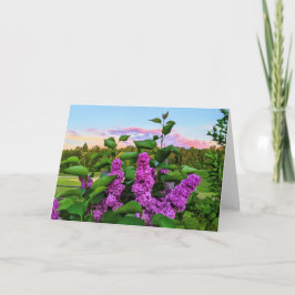 Tarjeta Lágrimas moradas "Que tengas un gran día"