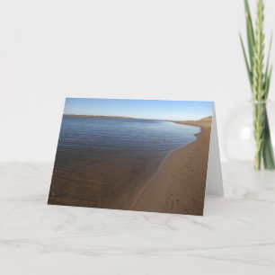 Tarjeta Laguna Abboton II en la costa nacional de Point Re