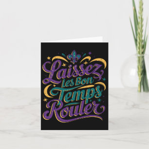 Tarjeta Laissez Les Bon Temps Rouler
