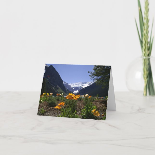 Tarjeta Lake Louise Notecard (Anverso)