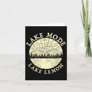 Tarjeta Lake Mode Lake Lemon Camping Indiana Camper Family