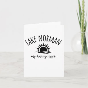 Tarjeta Lake Norman My Happy Place Nc Boing Fishing Camp
